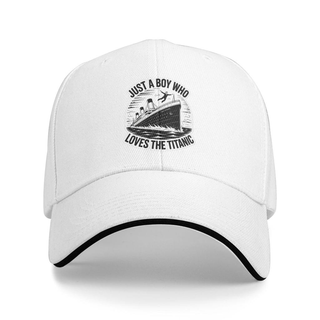 Unisex Baseball Hats Just A Boy Who Loved Titanic Outdoor Streetwear Summer Sports Baseball Caps Hip Hop Cap Casquette Hats