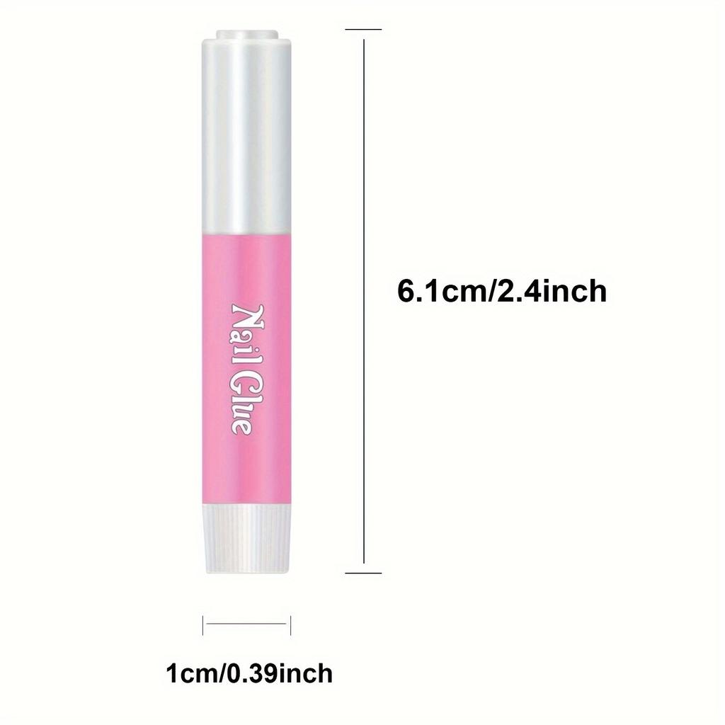 25pcs Clear Super Strong 2g Nail Glue for Adhering Nail Tips And Quick-Drying Rhinestones - Waterproof, Formaldehyde-Free Liquid Adhesive
