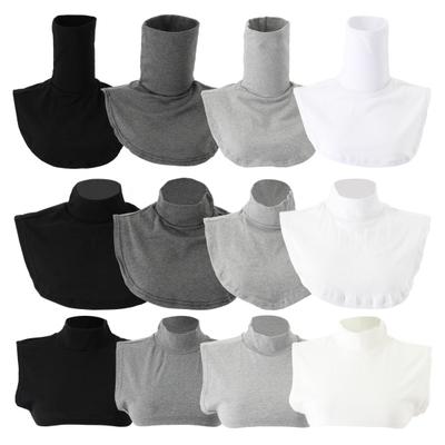 12 ks Nákrčník s falešným límcem pro ženy, Odnímatelná sada falešných nákrčníků,