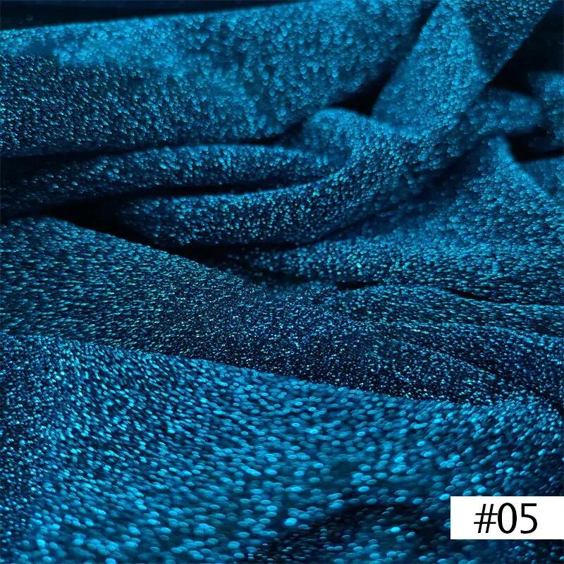 50x150cm Bright Shimmer Glitter Fabric Wedding Party Curtain Handmade Material DIY Sewing Craft Clothing Supplies