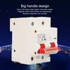 Circuit Breaker 2P D 47  125 100A DIN Rail  ature Circuit Breaker for Solar PV System 1000V