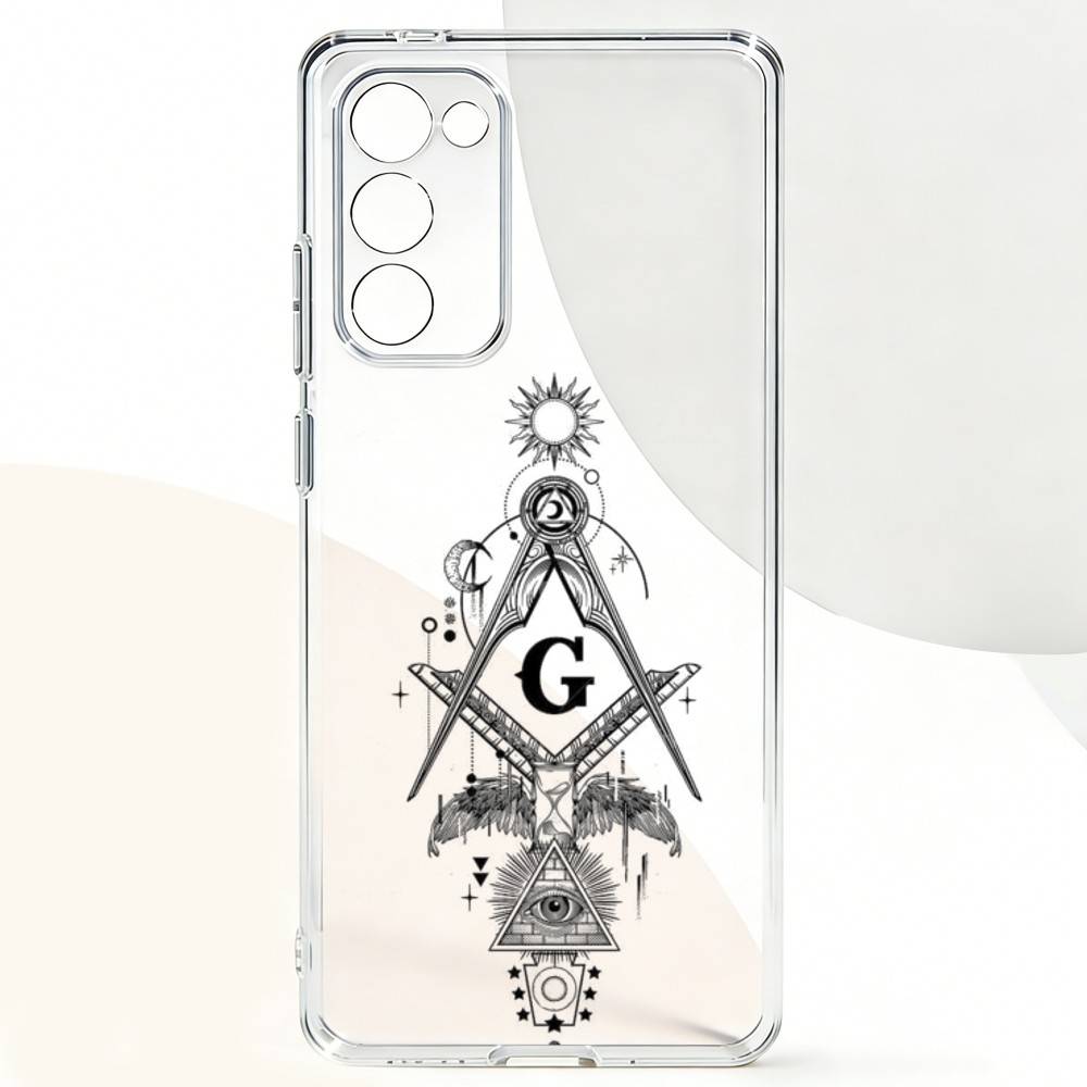 

F-Freemasonry S-Symbol Phone Case For Samsung Galaxy A91,80,73,72 ,71,53,52,32 ,31,22,21s,20,Transparent Case Samsung a70