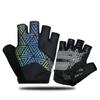 Guanti da ciclismo estivi senza dita da uomo e da donna in gel per bici da strada, guanti da bicicletta MTB, sport antiscivolo, montagna
