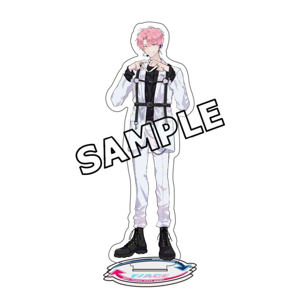 Anime Tamon-kun Ima Dotchi!? Tamon's B-Side Acrylic Stand Keychain Fukuhara Tamon Rintaro Kai Figure Desktop Decor Gift for Fans