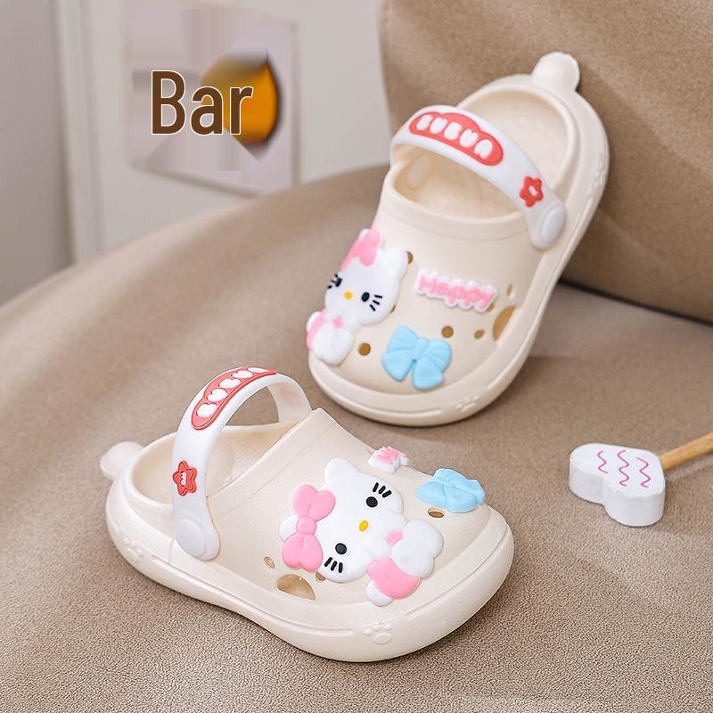 Soft Non-Slip Cartoon Slippers for Girls, Toddlers & Babies - Indoor Summer Wear