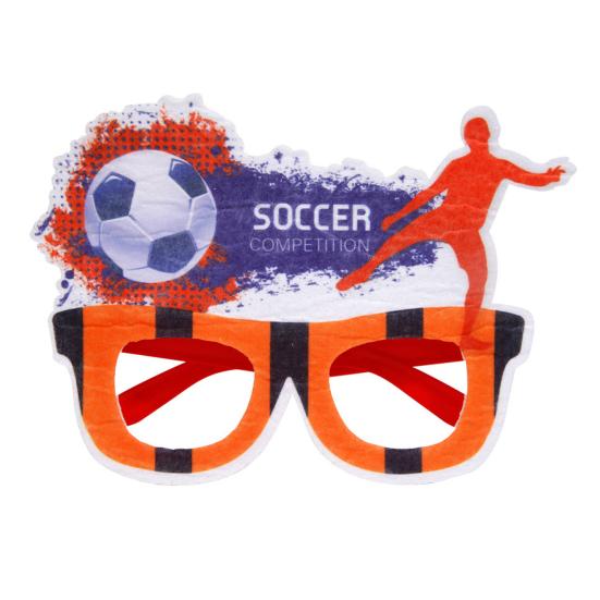 Voetbalfan Brillen Voetbalwedstrijd Voetbal Brillen Fotohokje Props Feest Brillen voor Voetbal Thema Verjaardagen Sportfeesten