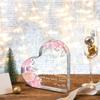 2D Flat Heart-Shaped Acrylic Thank You Plaque, Weddings & Special Occasions Gift, Suitable for Wall Decoration, Porch, Room, Villa, Accents Home, Hall