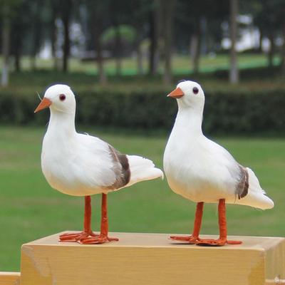 Simulated Seagull Artificial Bird Vivid Garden and Home Decor Photo Props