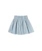 Without Summer Striped Flare Skirt_Sky Blue