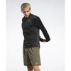 Workout Ready Quarter Zip Long Sleeve   Black