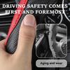 Car steering wheel cover, carbon fiber ultra-fine elastic steering wheel protective cover, car decoration for most cars, trucks