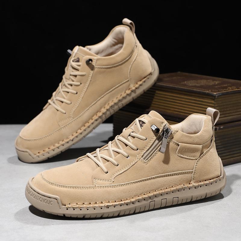 Womens/Men's Leather Shoes Large Casual Shoes Sports Men's Fashionable Casual Leather Shoes