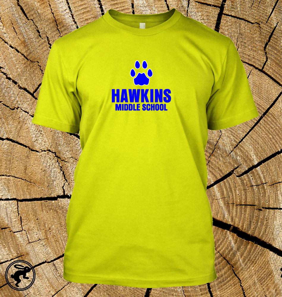 Stranger Things Hawkins Middle School T Shirt Tv Show Tee