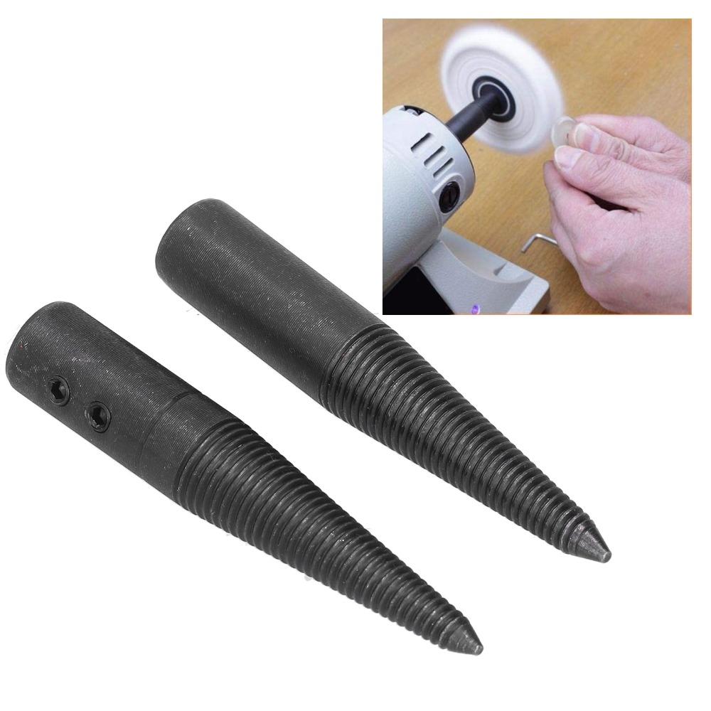 3 PCS Tapered Polishing Connecting Rod Steel Polishing Shaft  Bench Grinder Polishing and Buffing (