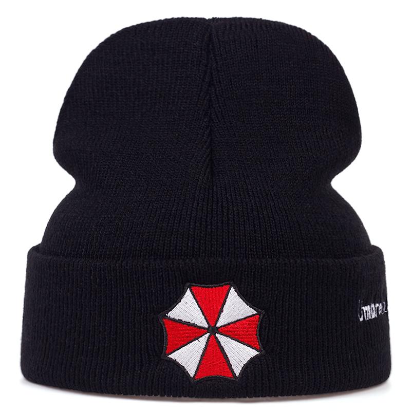 Personalized Embroidery Knitted Hat Men Hip Hop Caps Winter Warm Ski Hats Women Wool Cap Beanies Hat