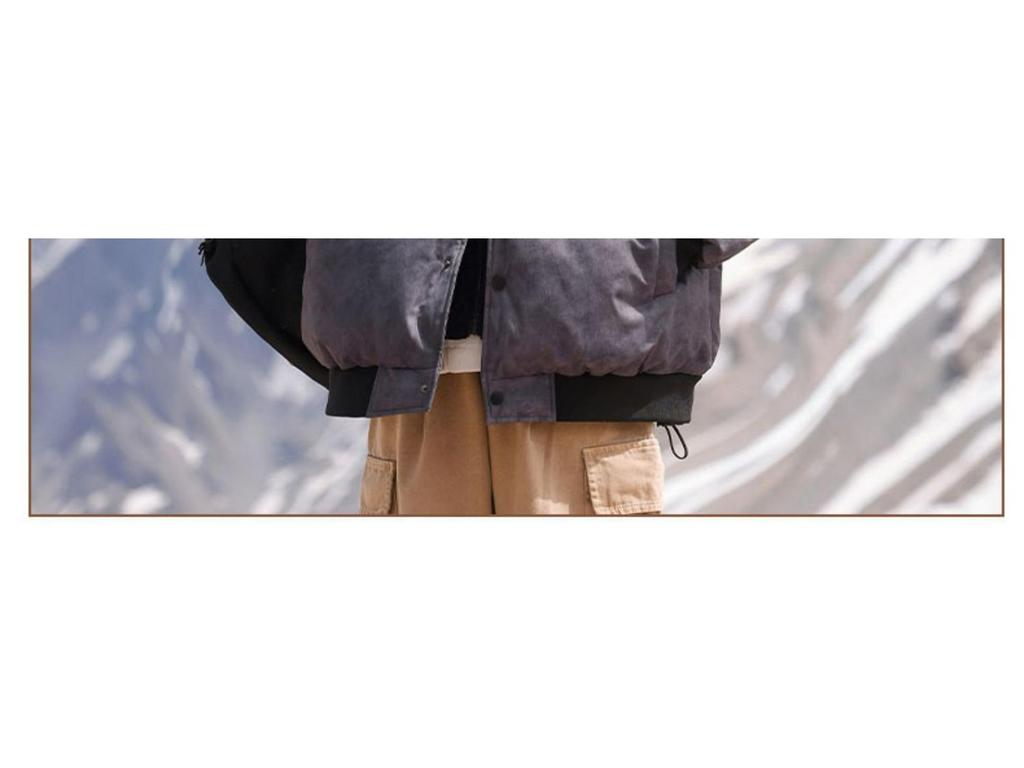 Men's Winter Thickened Hooded Cotton Jacket - Two-Piece Design, Warm Casual Outerwear