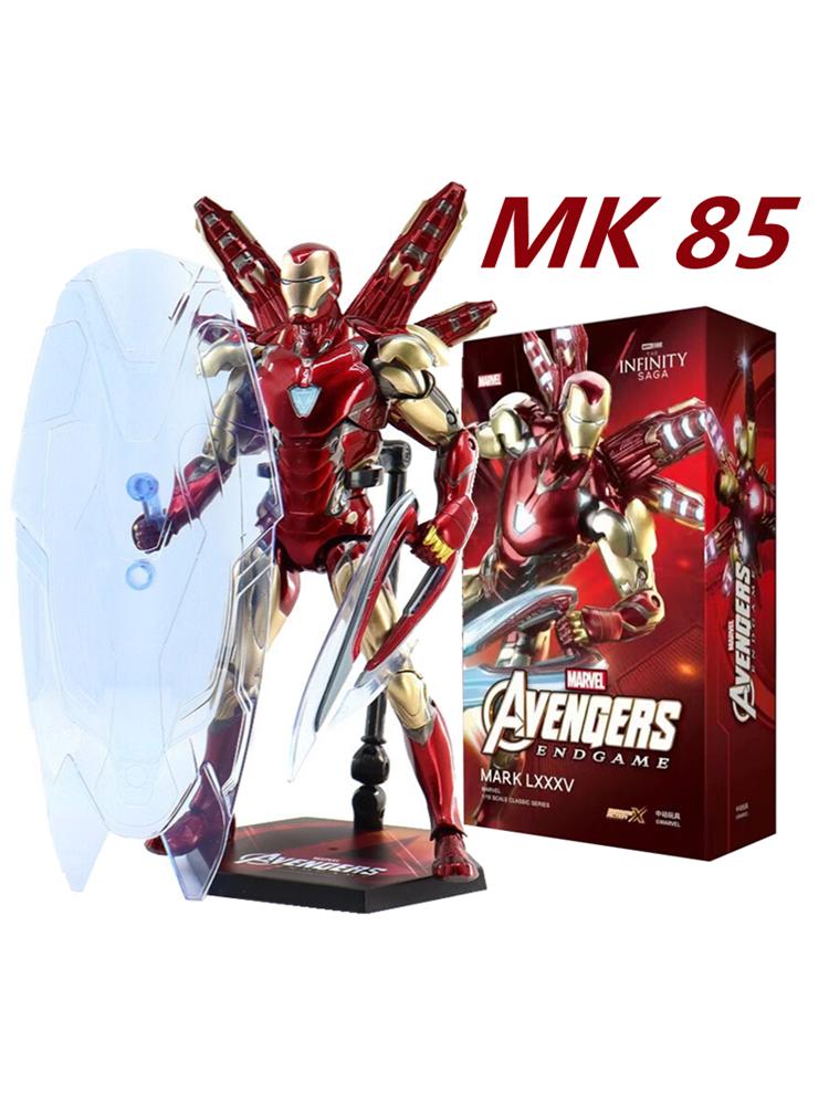 ZD Toys Залізна Людина Фігурка Марк 35 Червоний Снаппер Залізна Людина МК 24 МК 22 МК 47 Тоні Старк Фігурка Залізної Людини Екшн Колекційна Іграшка Подарунок