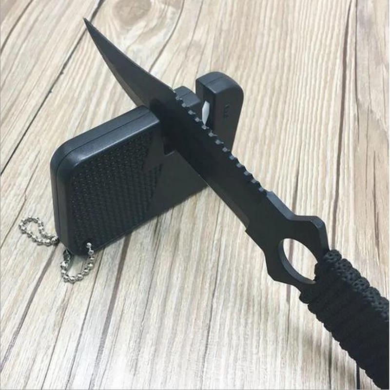 Knife Sharpener Outdoor Camping Wetsteen Pocket Knife Accessories Kitchen Tools Mini Portable