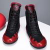 Unisex Boksschoenen Antislip Worstelen Vechten Boksschoenen Heren Rijlaarzen Motorlaarzen Dames Worstelwedstrijdschoenen