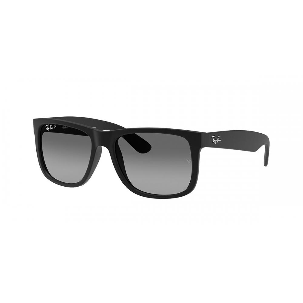 

Солнцезащитные очки Ray Ban Rb4165f Justin Asian Fit 622 T3 мужские Black Rubber/55