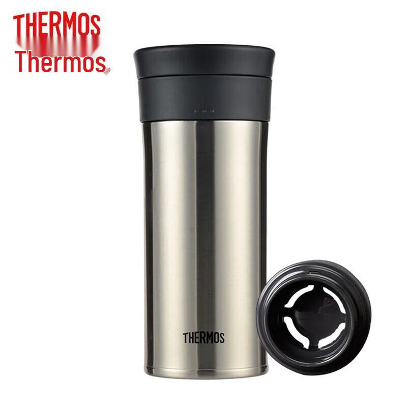 THERMOS 400ml Stainless Steel Travel Mug with Tea Infuser
