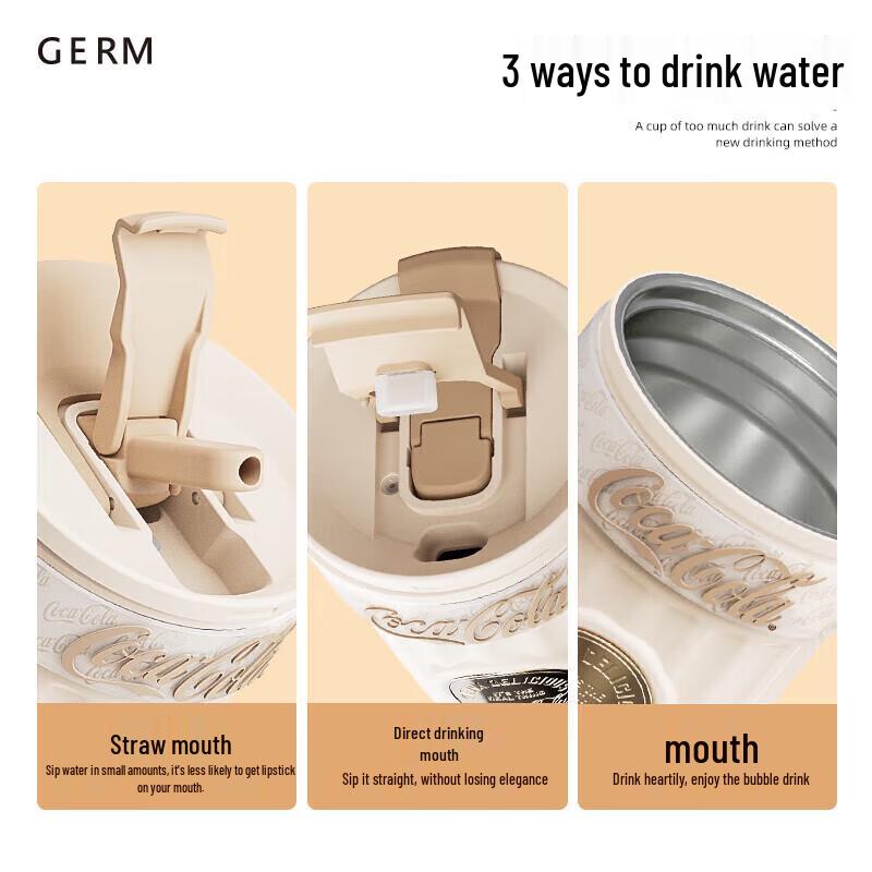 Gemmi Coca-Cola Badge Series Insulated Coffee Cup