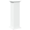 VidaXL Pedestal with Storage White 31x30x90 Cm Engineered Wood, Display Case, Display Stand, Presentation Shelf, Stand 854607