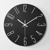 30cm 12inch Round Wall Clocks Easy-to-read Hanging Clock Modern Wall Mounted Clock  Living Room
