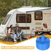 RV Water Inlet Replacement RV Freshwater Fill Hose Adapter Connector Leakproof Trailer Filler Hatch For Motorhome Caravan