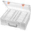18 Independent Clear Boxes 4x6inch Photo Storage Set for Easy Sorting & Quick Access, Acid-Free Organizer for Stamps & Stickers