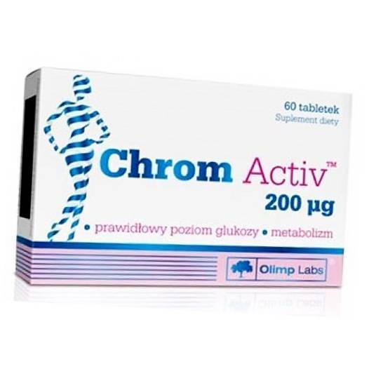 

Хром, Chromium Active, Olimp Nutrition 60таб (36283081) 60tab