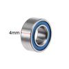 uxcell Bearings MR105-2RS Ball Bearings 0.2 Inch (5 Mm) Inner Diameter 0.4 Inch (10