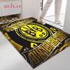 Borussia Dortmund Logo Teppich für Wohnzimmer Schlafzimmer Zuhause Sofadekoration, rutschfeste Bodenmatte für Kinder