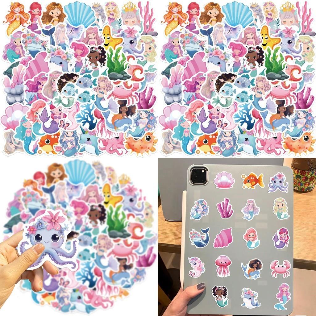 Arielle Graffiti Aufkleber Für Gitarre Notizbuch Gepäck DIY Wasserdichte Abziehbilder Großhandel