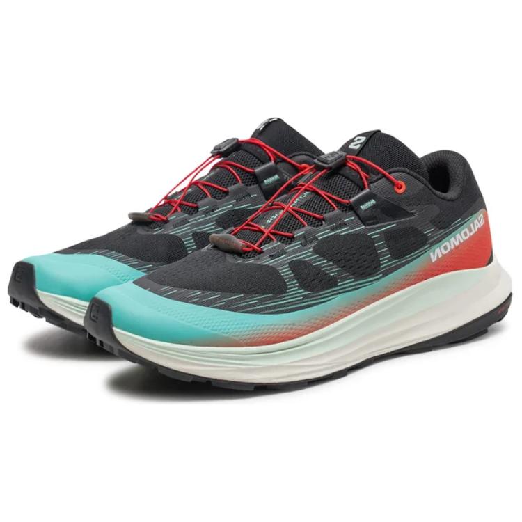 Salomon Ultra Glide 2 Comfortable Versatile Non-Slip Durable Low-Top Running Shoes Men Running Shoes Black L47697700