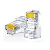 Conector Ethernet Shanze C550U Cat5e RJ45 Banhado a Ouro