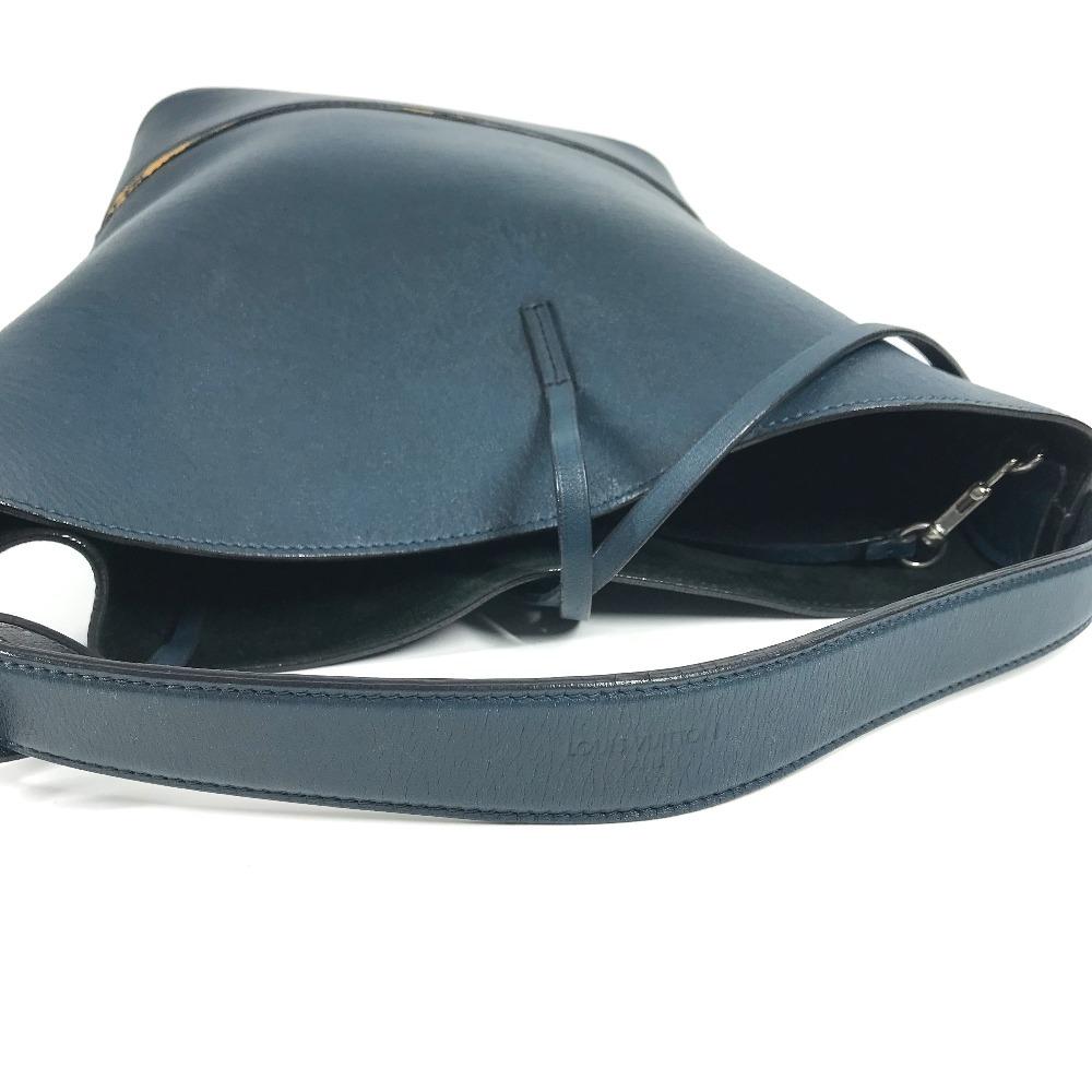 Louis Vuitton M94588 Z gankiem NN14GM Torba Cuir-Nuance Torba na ramię Skóra niebieska