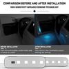 Led Welcome Light Car Door Light USB Rechargeable Wireless Induction Night Light Auto Door Emergency Lighting Signal Lamp