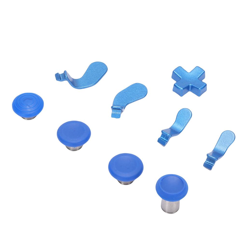 Metal Thumbsticks Replacement for Elite Controller Series 2 Core Includes 4 Joysticks 4 Paddles 1 Standard D Pads Blue