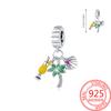 Beads Copper Charms Original Coconut Tree Shell Pendant Beads Fit Bracelet Jewelry Diy Women Fine Gift Accessory