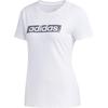 Letter Moisture-Wicking Breathable Short Sleeve T-Shirt Women Tops White DY8601