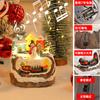 Christmas Gift Christmas Snowman House Music Box Children'S Day Gift Music Box