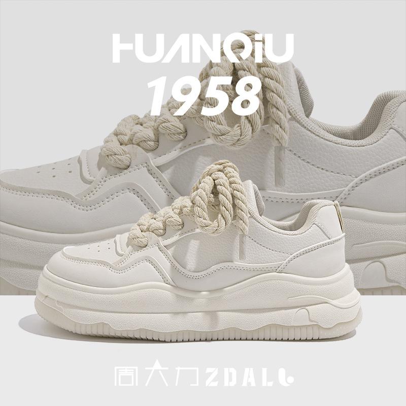 Global ZHQ5212 little white shoes women's versatile spring ins trendy shoes original casual sports board shoes fashion
