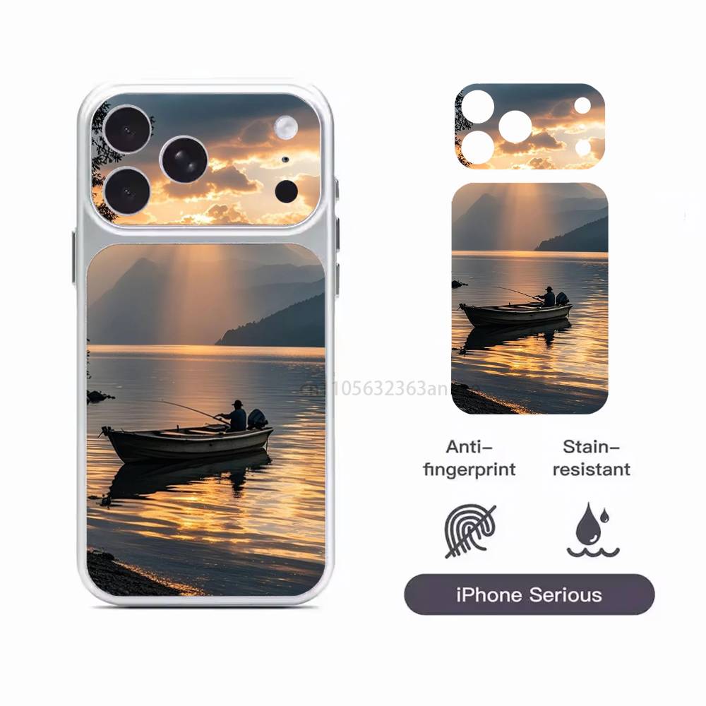 

Fishing Fisherman HD/Matte Full Coverage Films For iPhone 17 Pro Max 17 Pro iPhone17pro