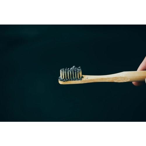 Noshu Hemp Charcoal Lab Hemp Charcoal Whitening Powder, Charcoal Toothpaste with Apatite, Baking Soda, and Manuka Honey for Teeth Whitening, Non-Abras