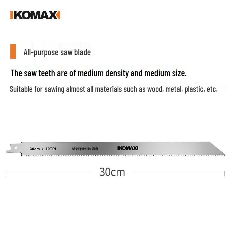 Handheld Electric Saber & Jigsaw Blade for Metal & Wood Cutting
