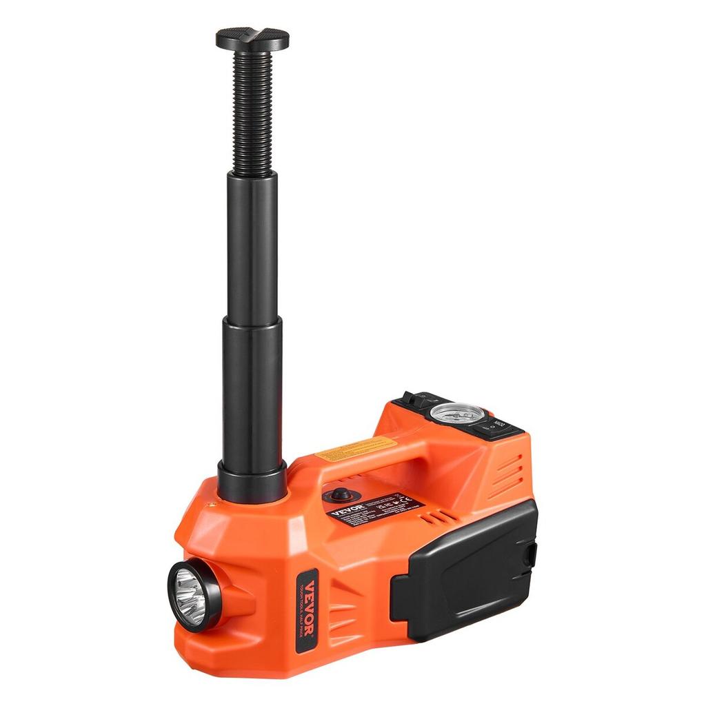 Gato Eléctrico para Coche Ajustable 5 Toneladas / 11000 lbs Kit de Gato con Martillo de Seguridad