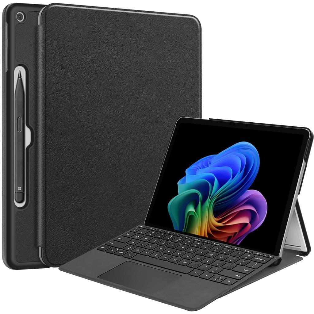 For Microsoft Surface Pro 12inch Case PU Leather Folding Stand Folio Tablet Cover