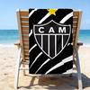 Liebe für Atlético Aufgedrucktes Strandtuch, Superweiche Mikrofaser, Perfektes Geschenk Geburtstag, für Pool, Strand, Reisen, für Familie und Freunde
