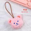 1Pc Cute Baby Name Tag Cartoon Bear Doll Bag Kindergarten Backpack Pendant Baby Newborn Bag Ornaments Keyrings